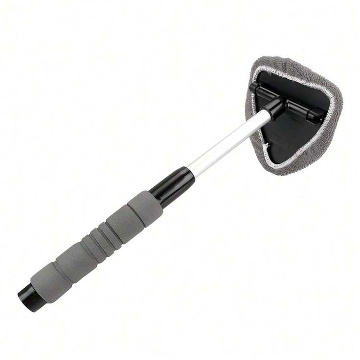 Microfiber Car Windshield Cleaning Tool with Extendable Handle